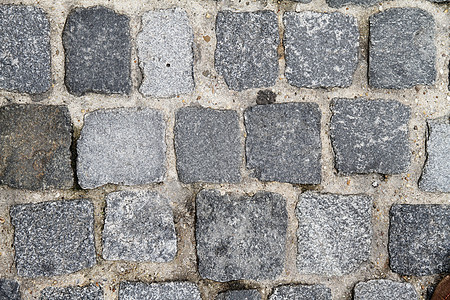 科布石岩楼碎石历史铺路平方路面岩石街道花岗岩卵石材料图片