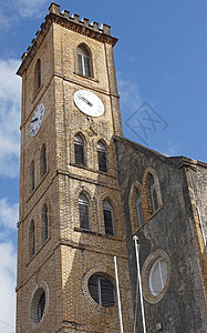 圣乔治 格林纳达 加勒比旅行大教堂建筑城市宗教尖顶旅游教会建筑学景点图片