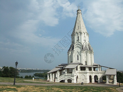白色教会 莫斯科 俄罗斯天炉回廊艺术历史圆顶大教堂旅游宗教建筑学天空图片
