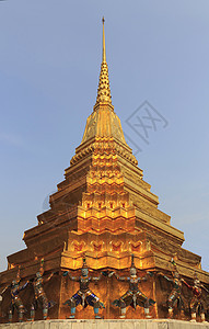 黄金 stupa艺术连体纪念碑宗教精神建筑学佛塔佛教徒旅游文化图片