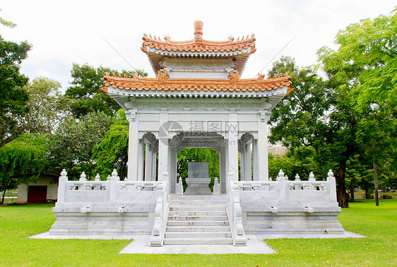 中华馆木板红色寺庙公园宝塔花园世界金子休闲历史图片