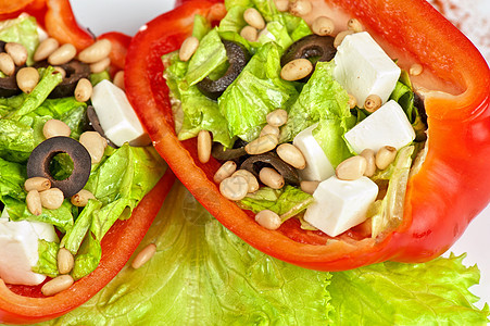 胡椒油炸健康饮食午餐烹饪食物水果盘子蔬菜素食背景图片