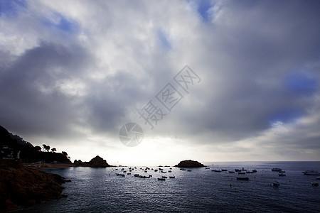 地中海日出 地中海上空图片