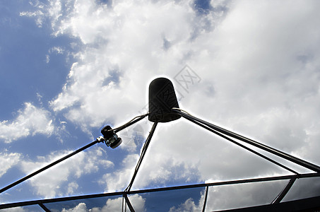 卫星信号波接收器Dish用于电视技术播送收音机通讯望远镜宽带海浪科学车站电缆图片