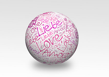 爱语言英语标签爱情世界粉色浪漫热情恋情词云图片