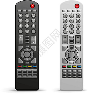 tv 远程控制器数字键盘钥匙技术程序塑料娱乐力量蓝色体积图片
