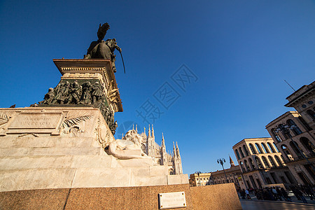 米兰狮子艺术金属大理石大教堂纪念馆广场纪念碑雕塑雕刻图片