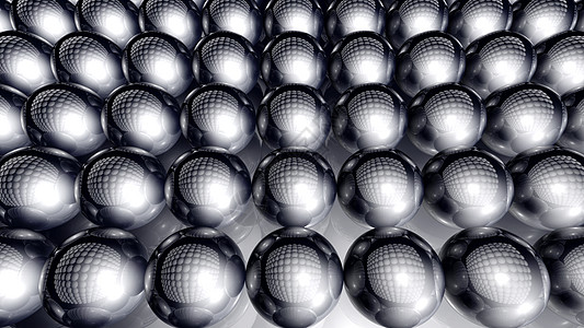球面背景背景气泡反光几何学金属反省网格图片