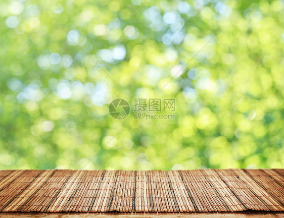 空表格硬木纺织品太阳光线产品帆布辉光花园气泡阳光桌子图片