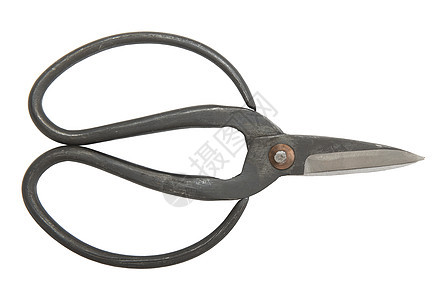 旧式剪刀美术工具水平工艺对象设备刀刃工作商业边缘背景图片