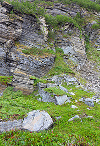 挪威山丘山脉苔藓土地岩石城市花岗岩风景苔原乡村爬坡图片