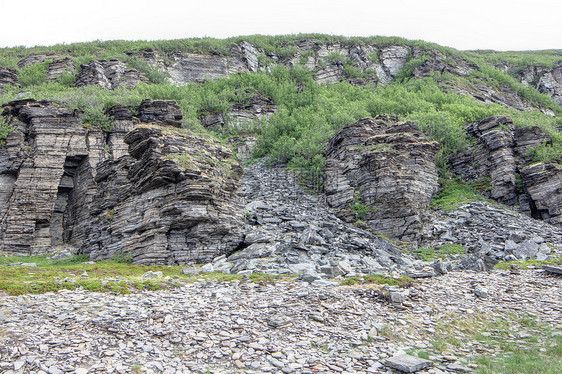 挪威山丘土地岩石天气花岗岩爬坡城市风景山脉苔原乡村图片
