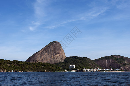 巴西里约热内卢 甘糖兰法山巴西里约热内卢世界遗产旅游城市缆车顶峰海洋图片