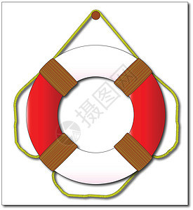 生命带危险情况援助救生员航行漂浮稻草救命绳索戒指图片