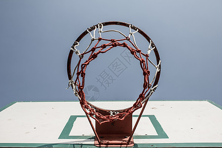 篮球圈鸟瞰图边缘硬木地面木头健身房篮球框韧性风景团队图片