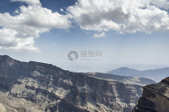 Jebel 广场景观荒野冒险路线沙漠旅行丘陵旱谷探索峡谷天空图片