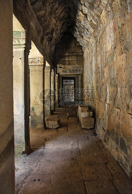 吴哥瓦特调子高棉语石头寺庙旅游建筑考古学雕刻废墟艺术品图片