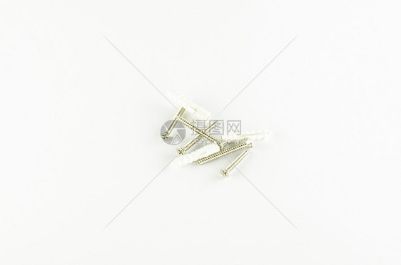 螺旋的组式坚果指甲螺纹螺丝金属紧固件维修白色宏观材料图片