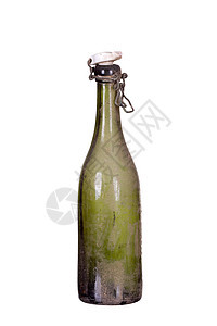 古老的灰尘瓶艺术文化绿色古董空白啤酒白色尘土灰色回收图片