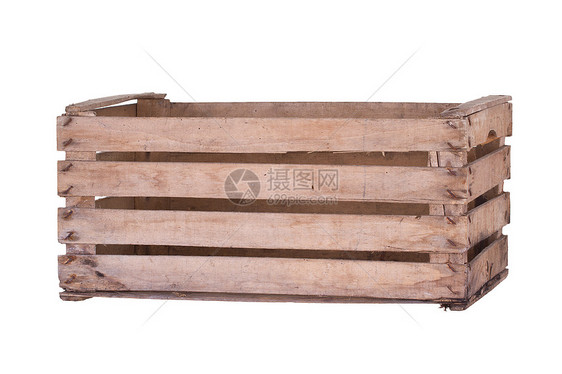 旧用木箱店铺食物木头贮存白色案件立方体棕色盒子木板图片