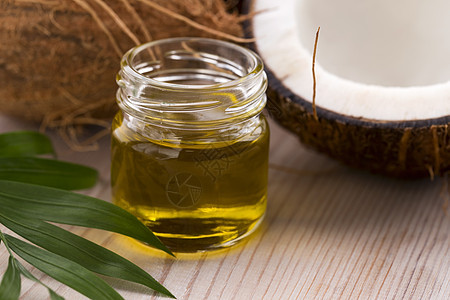 椰子和椰子油平衡芳香白色香味按摩师温泉化妆品按摩保养疗法图片