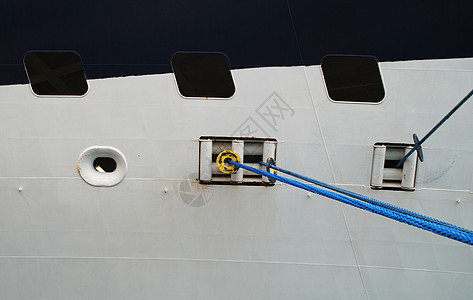 渔船航海绳索货运货物货轮商业运输码头海洋工业背景图片