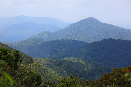 泰国南部国家公园的景象很美 校对 Portnoy视点生长气候山坡森林风光热带地理旅行田园图片