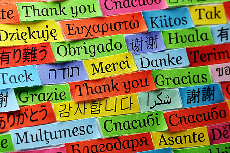 谢谢感恩标签英语打字稿丹麦语问候语语言字母拼贴画蛋壳图片