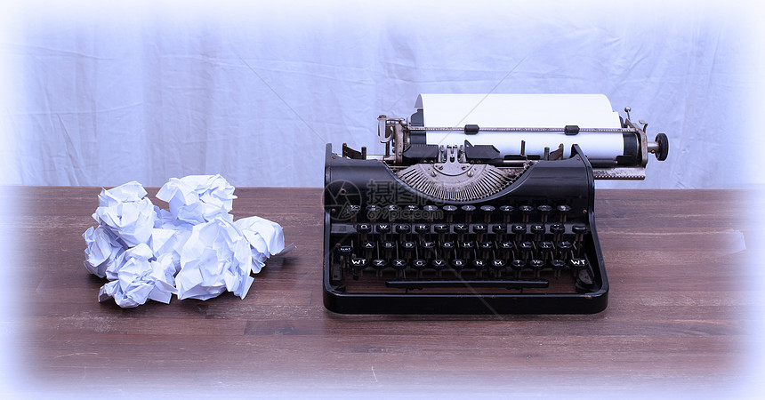 文机打字机和旧书新闻业作家打字机棕褐色电话作者记者乡愁艺术键盘图片