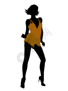 女性歌舞女郎剪影合唱排舞者舞曲踢踏舞者女士蹄子插图演员女孩芭蕾舞图片