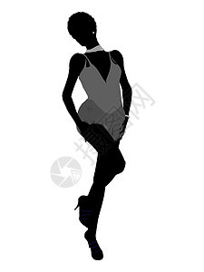 非裔美国女演唱会舞曲蹄子首席踢踏舞者舞者剪影排舞者肚皮芭蕾舞女士图片