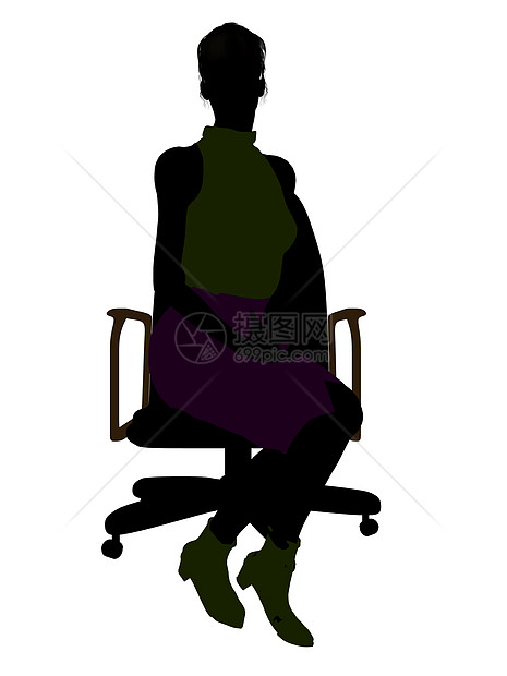 女性办公室说明Silhouette老板插图控制领导者总局剪影艺术经理决策导演高清图片下载-正版图片322187464-摄图网