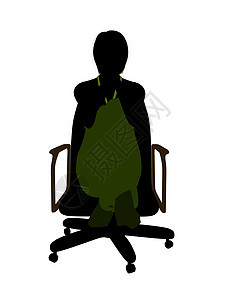 女性办公室说明Silhouette一氧化碳行政人员指挥官艺术导师插图女士行政领导者老板图片