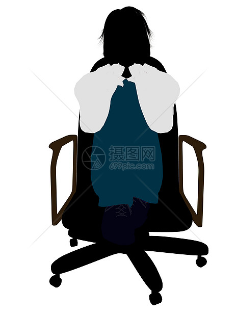 男性商务模拟指挥官老板插图行政人员导演行政艺术职业剪影商业高清图片下载-正版图片322187501-摄图网