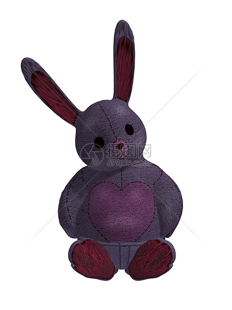 紫兔图片