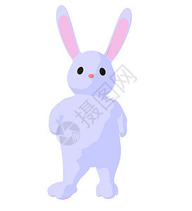 白兔兔子艺术说明剪影宝宝剪贴插图艺术品卡通片香椿小兔子图片