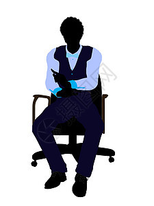 非裔美洲男性商业公司模拟周刊控制指挥官决策一氧化碳男人领带套装贵宾行政领导者图片