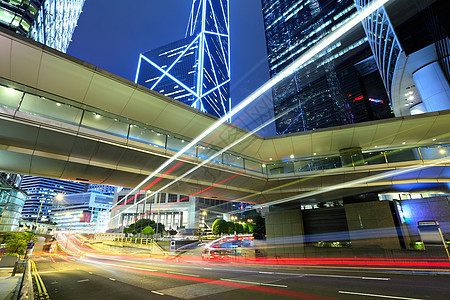 经由香港市中心的交通图片