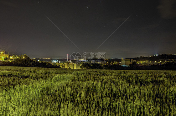 夜间现场建筑建筑物建筑学场景街道城市景观天空蓝色图片