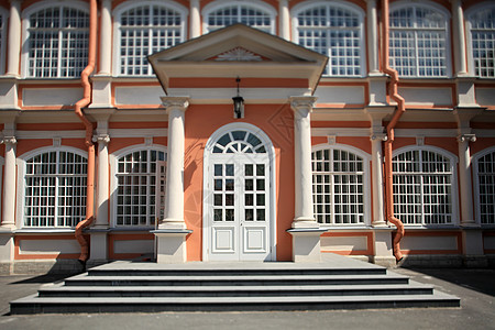 宫殿的盛大入口背景图片