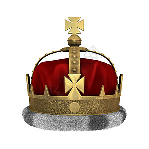 皇家王冠国王荣耀珠宝古董贵族红色版税典礼君主权威图片