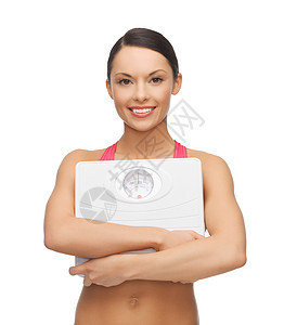 妇女人数比例饮食运动装力量控制训练培训师肌肉运动员女孩数字图片