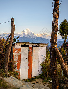 尼泊尔的厕所图片