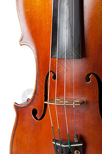 白黑地上隔离的维林 闭合音乐音乐会乐队大提琴文化工作室雕刻细绳交响乐小提琴图片