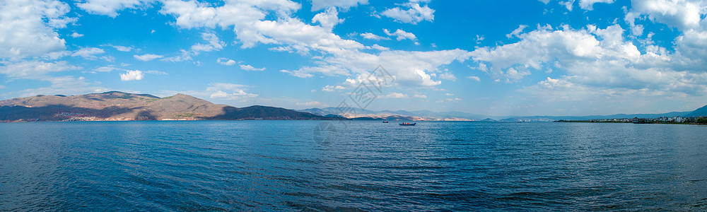 湖美丽生态公园天空全景场景地形风景水平蓝色图片
