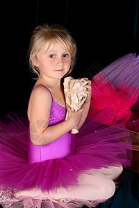 梦想者舞蹈家姿势短裙想像力戏服紧身衣紫色女孩女性童话图片