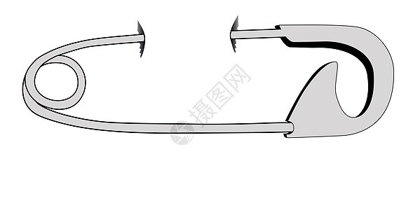 穿孔装饰品冲孔别针疼痛时尚幽默背景图片