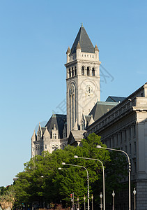 华盛顿旧邮局大楼大厦塔台建筑学历史性城市历史吸引力建筑旅游入口古董市中心图片