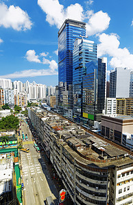 香港日 昆东分流天空日出市中心地标商业蓝色天际办公室旅行日落图片