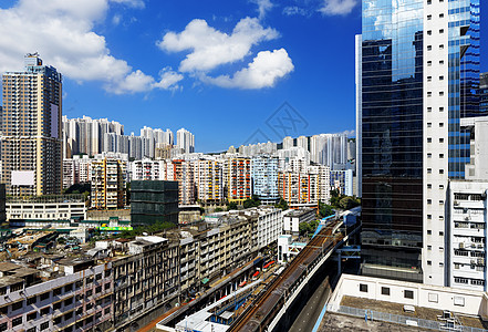 香港日 昆东分流旅行天际建筑学城市办公室旅游日出商业摩天大楼反射图片